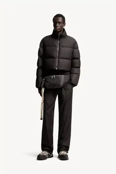 Moncler + Rick Owens Straight Leg Taffeta Pants | Thumbnail 3 Moncler + Rick Owens Straight Leg Taffeta Pants | Thumbnail 3
