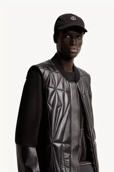 Moncler + Rick Owens Cotton Baseball Cap | Thumbnail 3 Moncler + Rick Owens Cotton Baseball Cap | Thumbnail 3