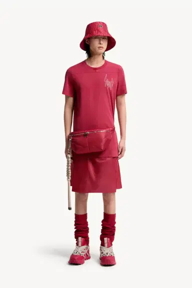 Moncler + Rick Owens Girder Cotton T-shirt | Thumbnail 3 Moncler + Rick Owens Girder Cotton T-shirt | Thumbnail 3