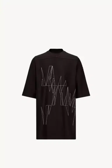 Moncler + Rick Owens Jumbo Cotton T-shirt | Thumbnail 2 Moncler + Rick Owens Jumbo Cotton T-shirt | Thumbnail 2