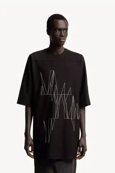 Moncler + Rick Owens Jumbo Cotton T-shirt | Thumbnail 7 Moncler + Rick Owens Jumbo Cotton T-shirt | Thumbnail 7