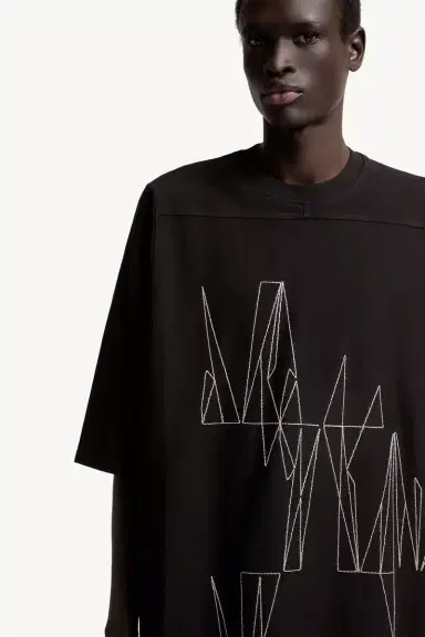 Moncler + Rick Owens Jumbo Cotton T-shirt | Thumbnail 9 Moncler + Rick Owens Jumbo Cotton T-shirt | Thumbnail 9
