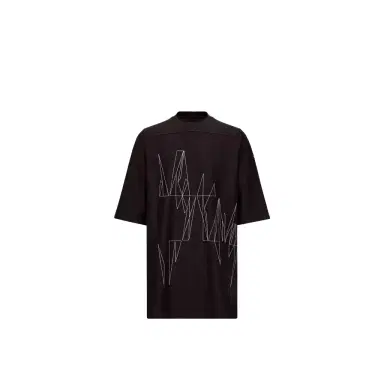 Moncler + Rick Owens Jumbo Cotton T-shirt | Thumbnail 1 Moncler + Rick Owens Jumbo Cotton T-shirt | Thumbnail 1