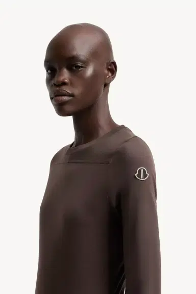 Moncler + Rick Owens Girder Long Sleeve Cotton T-shirt | Thumbnail 6 Moncler + Rick Owens Girder Long Sleeve Cotton T-shirt | Thumbnail 6