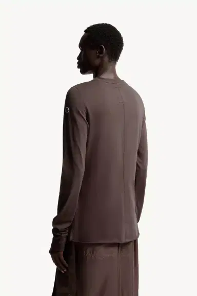 Moncler + Rick Owens Girder Long Sleeve Cotton T-shirt | Thumbnail 8 Moncler + Rick Owens Girder Long Sleeve Cotton T-shirt | Thumbnail 8