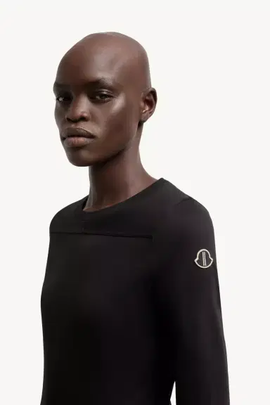 Moncler + Rick Owens Girder Long Sleeve Cotton T-shirt | Thumbnail 6 Moncler + Rick Owens Girder Long Sleeve Cotton T-shirt | Thumbnail 6