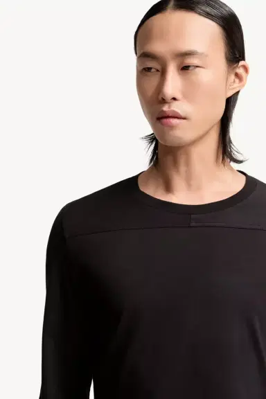 Moncler + Rick Owens Girder Long Sleeve Cotton T-shirt | Thumbnail 9 Moncler + Rick Owens Girder Long Sleeve Cotton T-shirt | Thumbnail 9
