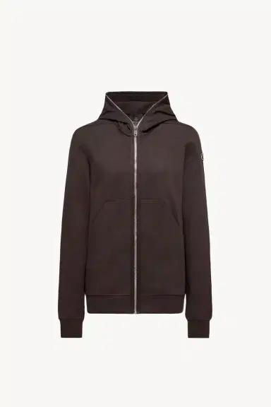 Moncler + Rick Owens Cotton Ziplock Hoodie | Thumbnail 2 Moncler + Rick Owens Cotton Ziplock Hoodie | Thumbnail 2
