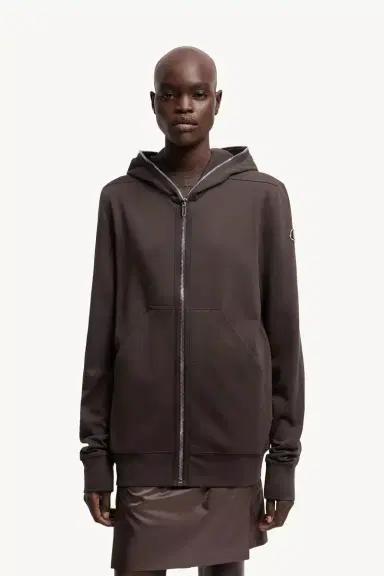 Moncler + Rick Owens Cotton Ziplock Hoodie | Thumbnail 7 Moncler + Rick Owens Cotton Ziplock Hoodie | Thumbnail 7
