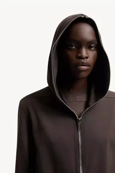 Moncler + Rick Owens Cotton Ziplock Hoodie | Thumbnail 9 Moncler + Rick Owens Cotton Ziplock Hoodie | Thumbnail 9