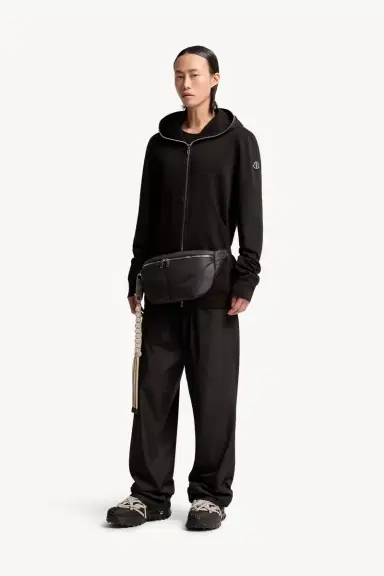 Moncler + Rick Owens Cotton Ziplock Hoodie | Thumbnail 3 Moncler + Rick Owens Cotton Ziplock Hoodie | Thumbnail 3