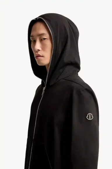 Moncler + Rick Owens Cotton Ziplock Hoodie | Thumbnail 5 Moncler + Rick Owens Cotton Ziplock Hoodie | Thumbnail 5