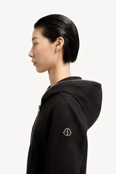 Moncler + Rick Owens Cotton Ziplock Hoodie | Thumbnail 6 Moncler + Rick Owens Cotton Ziplock Hoodie | Thumbnail 6
