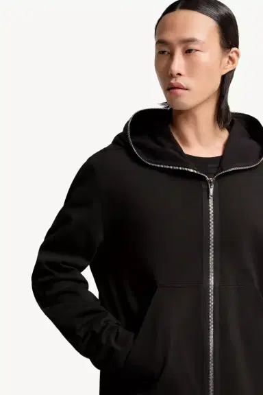 Moncler + Rick Owens Cotton Ziplock Hoodie | Thumbnail 9 Moncler + Rick Owens Cotton Ziplock Hoodie | Thumbnail 9