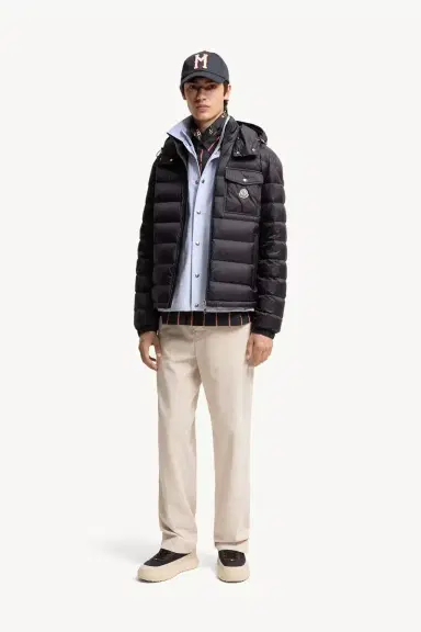 Moncler Verith Hooded Short Down Jacket | Thumbnail 3 Moncler Verith Hooded Short Down Jacket | Thumbnail 3
