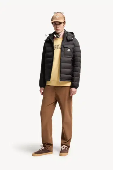 Moncler Verith Hooded Short Down Jacket | Thumbnail 3 Moncler Verith Hooded Short Down Jacket | Thumbnail 3