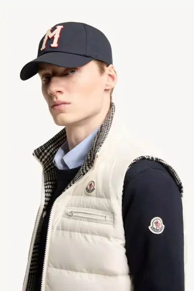 Moncler Gienah Reversible Wool Blend Down Vest | Thumbnail 4