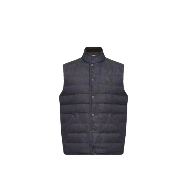 Moncler Liorane Denim Down Vest