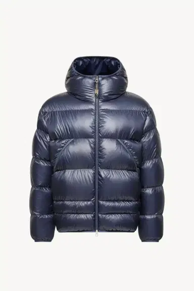 Moncler Anapo Hooded Mid-length Down Jacket | Thumbnail 2 Moncler Anapo Hooded Mid-length Down Jacket | Thumbnail 2