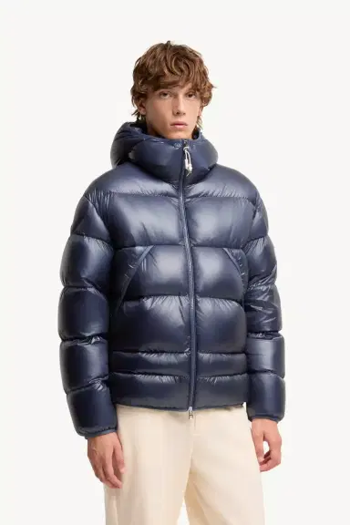 Moncler Anapo Hooded Mid-length Down Jacket | Thumbnail 5 Moncler Anapo Hooded Mid-length Down Jacket | Thumbnail 5