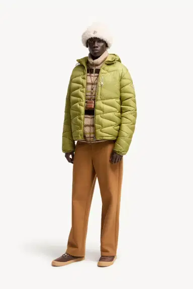 Moncler Tidone Hooded Wave Quilted Short Down Jacket | Thumbnail 3 Moncler Tidone Hooded Wave Quilted Short Down Jacket | Thumbnail 3