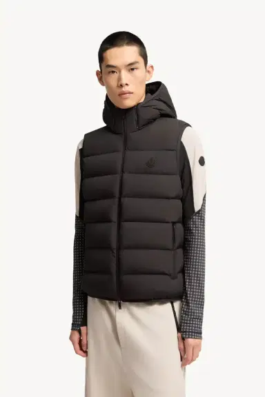 Moncler Arinella Hooded Down Vest | Thumbnail 5 Moncler Arinella Hooded Down Vest | Thumbnail 5