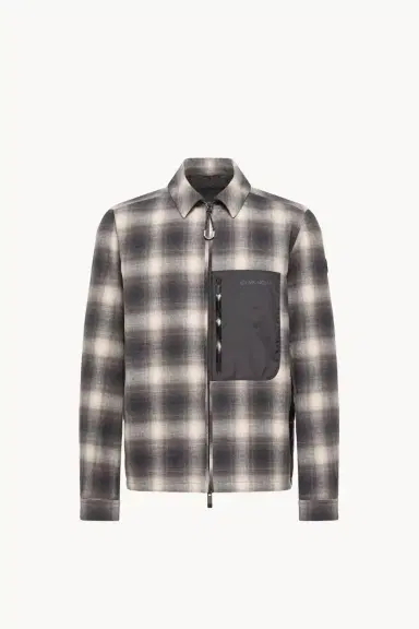 Moncler Cornisello Cotton Down Shirt Jacket | Thumbnail 2