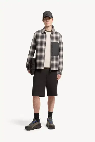 Moncler Cornisello Cotton Down Shirt Jacket | Thumbnail 3