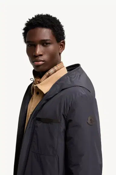 Moncler Austerin Hooded Short Down Jacket | Thumbnail 4