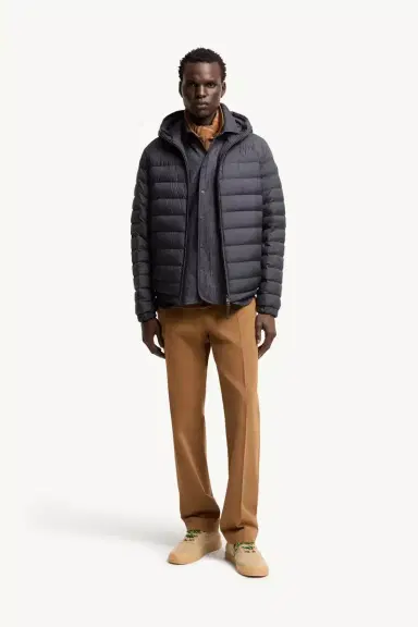 Moncler Solienn Hooded Short Down Jacket | Thumbnail 3 Moncler Solienn Hooded Short Down Jacket | Thumbnail 3