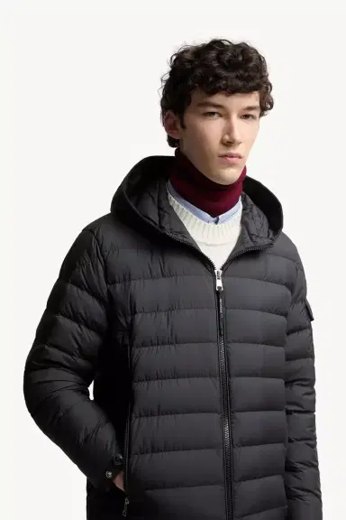 Moncler Galion Hooded Short Down Jacket | Thumbnail 7 Moncler Galion Hooded Short Down Jacket | Thumbnail 7