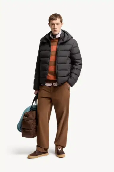 Moncler Montbrocq Hooded Short Down Jacket | Thumbnail 3 Moncler Montbrocq Hooded Short Down Jacket | Thumbnail 3