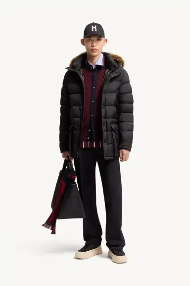 Moncler Clunye Hooded Mid-length Down Jacket | Thumbnail 3 Moncler Clunye Hooded Mid-length Down Jacket | Thumbnail 3