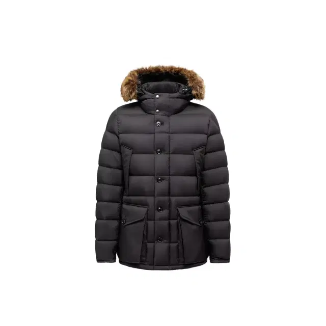 Moncler Clunye Hooded Mid-length Down Jacket