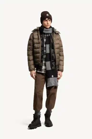 Moncler Ravenlock Hooded Short Down Jacket | Thumbnail 3 Moncler Ravenlock Hooded Short Down Jacket | Thumbnail 3
