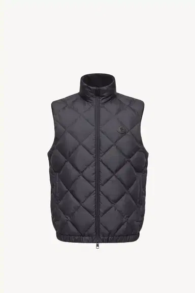 Moncler Chobe Diamond Quilted Down Vest | Thumbnail 2 Moncler Chobe Diamond Quilted Down Vest | Thumbnail 2