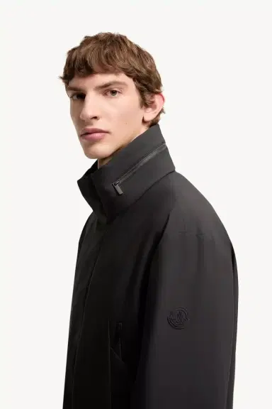 Moncler Caelros Hooded Mid-length Down Jacket | Thumbnail 4
