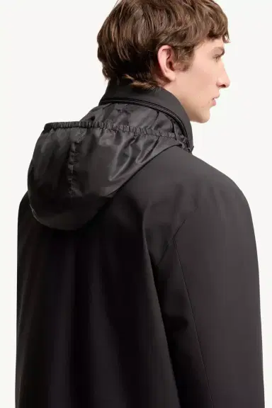 Moncler Caelros Hooded Mid-length Down Jacket | Thumbnail 7