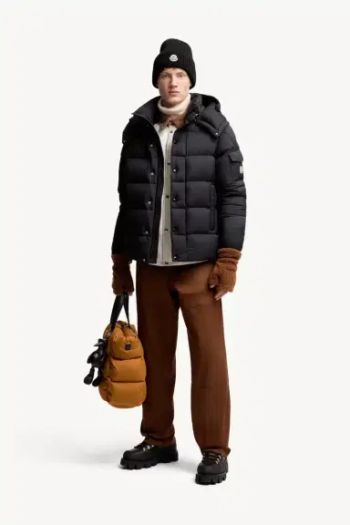 Moncler Maya 70 Hooded Short Down Jacket | Thumbnail 3