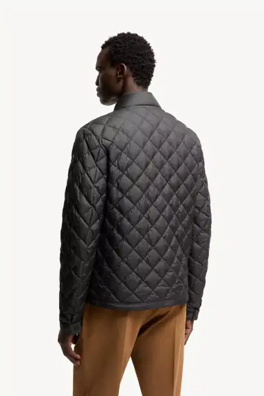 Moncler Oise Diamond Quilted Short Down Jacket | Thumbnail 6 Moncler Oise Diamond Quilted Short Down Jacket | Thumbnail 6