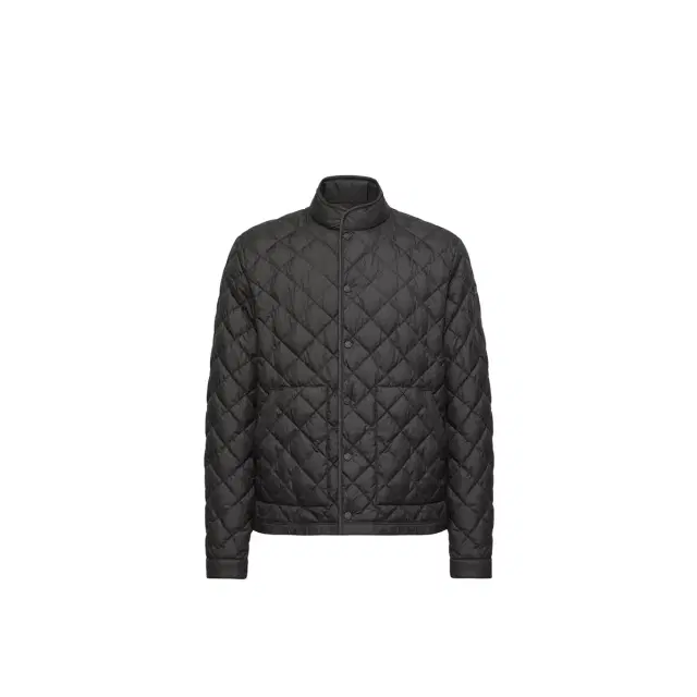 Moncler Oise Diamond Quilted Short Down Jacket