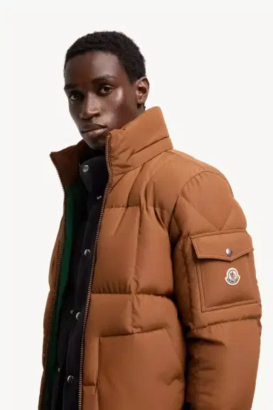 Moncler Dravenis Hooded Mid-length Down Jacket | Thumbnail 4