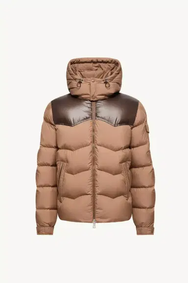 Moncler Ravelis Hooded Zig-zag Quilted Short Down Jacket | Thumbnail 2 Moncler Ravelis Hooded Zig-zag Quilted Short Down Jacket | Thumbnail 2