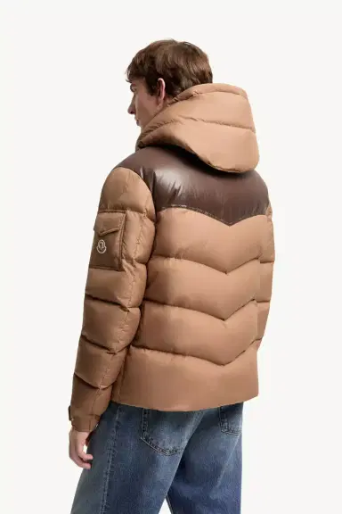 Moncler Ravelis Hooded Zig-zag Quilted Short Down Jacket | Thumbnail 6 Moncler Ravelis Hooded Zig-zag Quilted Short Down Jacket | Thumbnail 6