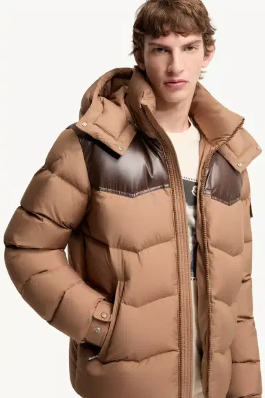 Moncler Ravelis Hooded Zig-zag Quilted Short Down Jacket | Thumbnail 7 Moncler Ravelis Hooded Zig-zag Quilted Short Down Jacket | Thumbnail 7