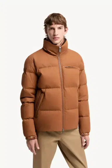 Moncler Isenviel Cotton Poplin Short Down Jacket | Thumbnail 5 Moncler Isenviel Cotton Poplin Short Down Jacket | Thumbnail 5