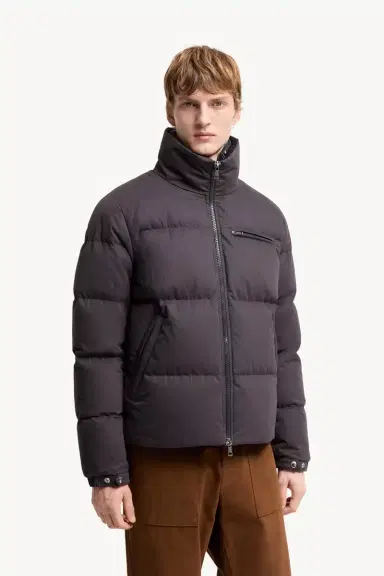 Moncler Isenviel Cotton Poplin Short Down Jacket | Thumbnail 5 Moncler Isenviel Cotton Poplin Short Down Jacket | Thumbnail 5