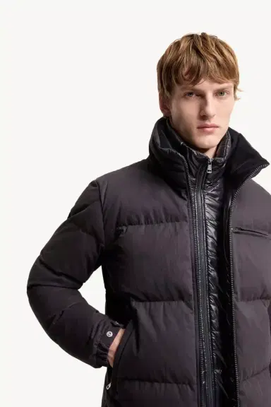 Moncler Isenviel Cotton Poplin Short Down Jacket | Thumbnail 7 Moncler Isenviel Cotton Poplin Short Down Jacket | Thumbnail 7