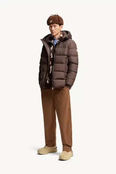 Moncler Orvelle Hooded Mid-length Down Jacket | Thumbnail 3