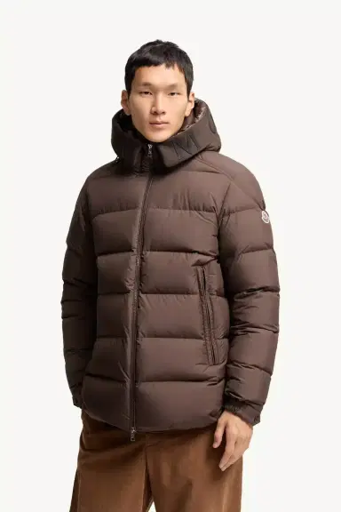 Moncler Orvelle Hooded Mid-length Down Jacket | Thumbnail 5
